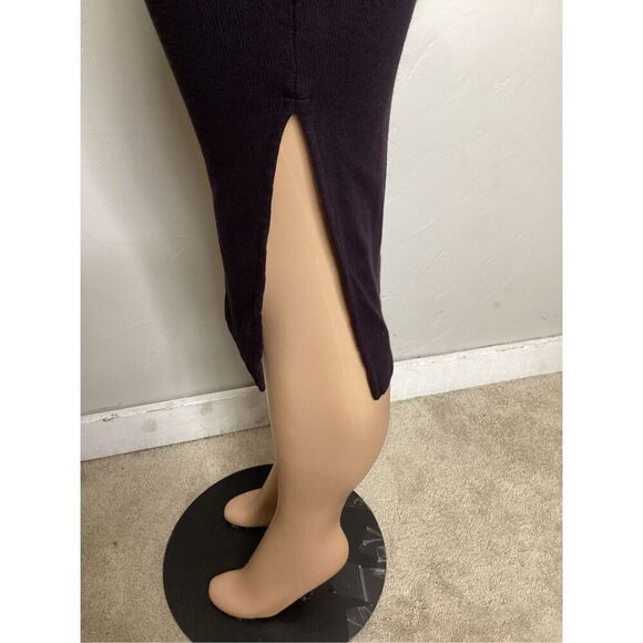 New. Michael Stars purple one shoulder midi. Small. Retails $119 - Picture 7 of 9